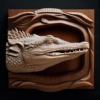 3D модель Crocodylus falconensis (STL)